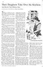 Better Homes & Gardens July 1931 Magazine Article: Their Daughters Take Over the Kitchens And Bicycle Club Mothers Rest