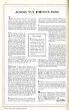 Better Homes & Gardens July 1931 Magazine Article: ACROSS THE EDITOR'S DESK