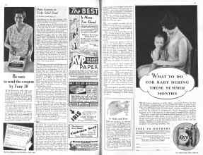 Better Homes & Gardens July 1931 Magazine Article: Page 62