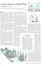 Better Homes & Gardens August 1931 Magazine Article: Another Home to Begin With the third of a series