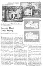 Better Homes & Gardens August 1931 Magazine Article: Keeping Their Home Young
