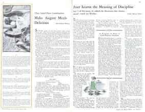 Better Homes & Gardens August 1931 Magazine Article: Page 24