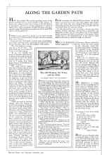 Better Homes & Gardens September 1931 Magazine Article: The Old Woman, the Trees, and the Stick
