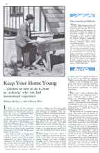 Better Homes & Gardens September 1931 Magazine Article: Keep Your Home Young