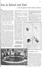 Better Homes & Gardens September 1931 Magazine Article: Fun in School and Out!--with The Junior Garden Clubs of America