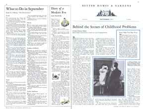Better Homes & Gardens September 1931 Magazine Article: Page 10