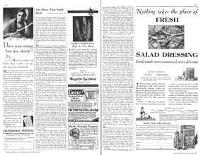 Better Homes & Gardens September 1931 Magazine Article: Page 64