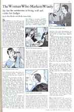 Better Homes & Gardens October 1931 Magazine Article: The Woman Who MarketsWisely