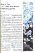 Better Homes & Gardens October 1931 Magazine Article: How to Ease Your Home Tax Burden