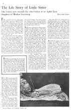 Better Homes & Gardens October 1931 Magazine Article: The Life Story of Little Sister