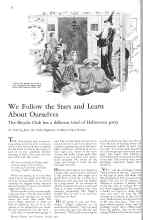 Better Homes & Gardens October 1931 Magazine Article: We Follow the Stars and Learn About Ourselves