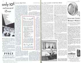 Better Homes & Gardens October 1931 Magazine Article: Page 54