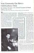 Better Homes & Gardens November 1931 Magazine Article: Your Community Can Have a Child-Guidance Clinic