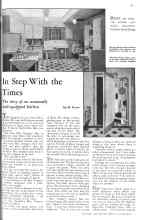 Better Homes & Gardens November 1931 Magazine Article: In Step With the Times