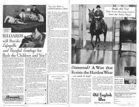 Better Homes & Gardens November 1931 Magazine Article: Page 52