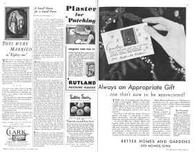 Better Homes & Gardens November 1931 Magazine Article: Page 54