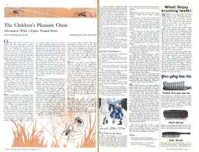 Better Homes & Gardens November 1931 Magazine Article: The Children's Pleasure Chest