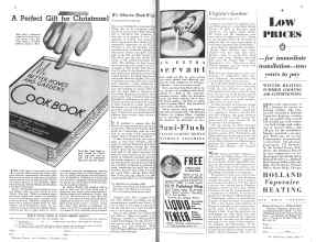 Better Homes & Gardens November 1931 Magazine Article: Page 72