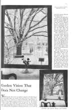 Better Homes & Gardens December 1931 Magazine Article: Garden Vision That Does Not Change