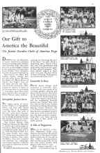 Better Homes & Gardens December 1931 Magazine Article: Our Gift to America the Beautiful