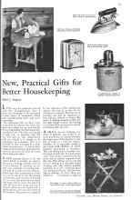 Better Homes & Gardens December 1931 Magazine Article: New, Practical Gifts for Better Housekeeping