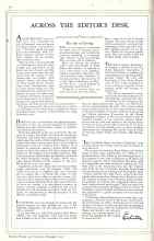 Better Homes & Gardens December 1931 Magazine Article: ACROSS THE EDITOR'S DESK
