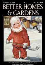 Better Homes & Gardens December 1931 Magazine Cover