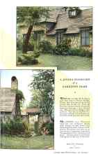 Better Homes & Gardens January 1932 Magazine Article: A JOYOUS DOORYARD of a GARDENED HOME