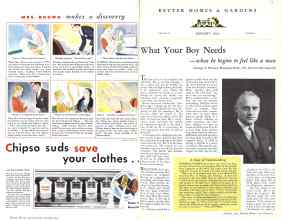 Better Homes & Gardens January 1932 Magazine Article: Page 8
