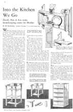Better Homes & Gardens February 1932 Magazine Article: Into the Kitchen We Go
