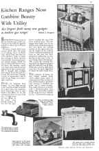 Better Homes & Gardens February 1932 Magazine Article: Kitchen Ranges Now Combine Beauty With Utility