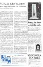 Better Homes & Gardens February 1932 Magazine Article: The Club Takes Inventory