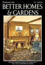 Better Homes & Gardens February 1932 Magazine Cover