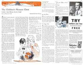 Better Homes & Gardens March 1932 Magazine Article: The Children's Pleasure Chest