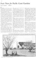 Better Homes & Gardens April 1932 Magazine Article: Fruit Trees for Pacific Coast Gardens
