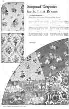 Better Homes & Gardens April 1932 Magazine Article: Sunproof Draperies for Summer Rooms