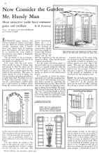 Better Homes & Gardens April 1932 Magazine Article: Now Consider the Garden Mr. Handy Man