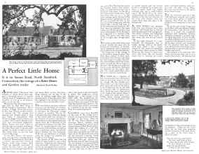 Better Homes & Gardens April 1932 Magazine Article: A Perfect Little Home