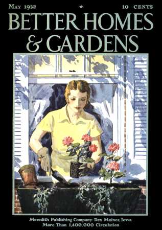 Better Homes & Gardens May 1932 Magazine Cover
