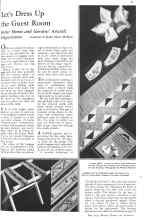 Better Homes & Gardens May 1932 Magazine Article: Let's Dress Up the Guest Room