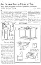 Better Homes & Gardens May 1932 Magazine Article: For Summer Ease and Summer Teas