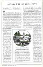 Better Homes & Gardens May 1932 Magazine Article: ALONG THE GARDEN PATH