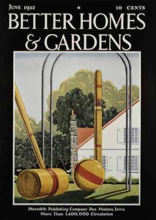 Better Homes & Gardens June 1932 Magazine Cover