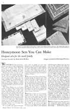 Better Homes & Gardens June 1932 Magazine Article: Honeymoon Sets You Can Make