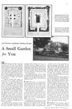 Better Homes & Gardens June 1932 Magazine Article: A Small Garden for You