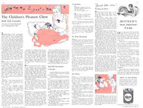 Better Homes & Gardens June 1932 Magazine Article: The Children's Pleasure Chest
