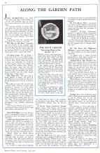 Better Homes & Gardens July 1932 Magazine Article: ALONG THE GARDEN PATH