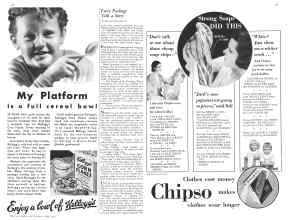 Better Homes & Gardens July 1932 Magazine Article: Page 28