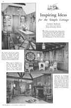 Better Homes & Gardens August 1932 Magazine Article: Inspiring Ideas for the Simple Cottage