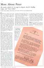 Better Homes & Gardens August 1932 Magazine Article: More About Peter